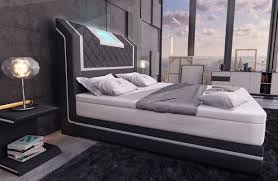 Designer Boxspringbett Zurich In Leder Inkl Topper Nativo Mobeldesign Haus Smart Mobel