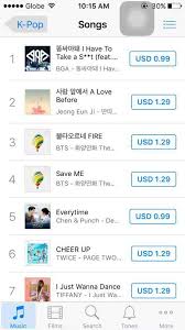 Updated Bga Beats Bts On Itunes Chart