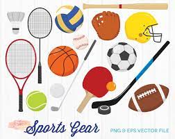 Buy 4 Get 50 Off Sports Clipart Sports Clip Art Sports Etsy Clip Art Sports Clips Sports