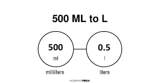 500 Ml To L Howmanypedia Com