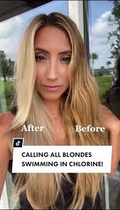 Dream Filter keeps your blonde looking fresh all summer long ☀️ It removes  minerals in 3 minutes for a brighter shiner color 🦋 @Kristen Sitz  #colorwow #blondehair #chlorinehair #summerhair #hairhacks ...