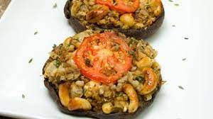 Stuffed Portobello Mushrooms Recipe Recipe Portobello Mushroom Recipes Recipes Mushroom Recipes