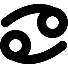 Cancer, the cardinal water sign, is the fourth sign of the zodiac. Cancer Zodiac Sign Symbol Free Signs Icons