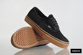 Black And Gum Vans Vans Authentic Suede Black Gum 162163 Kicksonfire Com Black Gums Vans Vans Authentic
