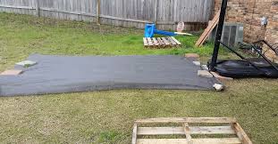 Among the dream courts i found, some are lit for night games, one includes a rock climbing wall and one special court looks like it was built into including a basketball court in the basement ensures that game time can always be supervised. Diy Pallet Basketball Court Hometalk