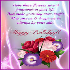 Happy birthday with flowers flower nature isolated on a white background. Happy Birthday Wishes Pictures Photos Images And Pics