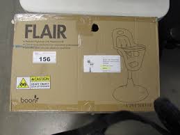 Basically, you don't have to settle with preset heights. Boon Flair Pneumatic Pedestal High Chair