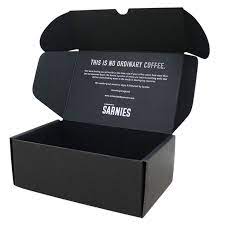 Custom Black Kraft Packaging Corrugated Paper Cardboard Postal Mailer Subscription Shipping Box Buy Black Mailing Box Bla Embalagens Facas Artesanais Brindes