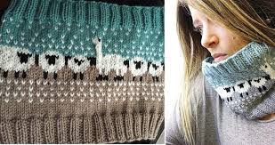 Traditionally, a cowl is a knitted garment that can be worn over the head and neck. Sheep Knitted Neck Warmer Free Knitting Pattern