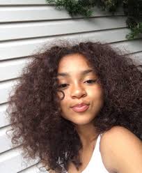 No Sun Light Today Curly Girl Hairstyles Light Skin Girls Dyed Natural Hair