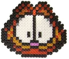 Garfield Perler Bead Patterns Mini Hama Beads Perler Beads Designs