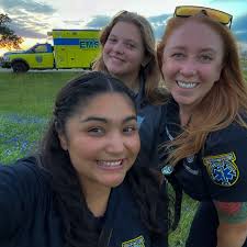 ATCEMS Medic-30 finally found the perfect time & place between running  calls to snag this year's bluebonnet photos! [📸 credit Clinical Specialist  K. McSherry] EMS Explorer Post 247 explorer K. Mayer was
