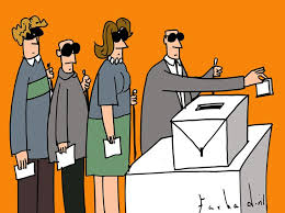 Image result for cartoon images of voting