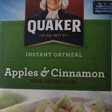 Spice up your morning with quaker protein instant oatmeal apples and cinnamon flavor. Oatmeal Instant With Apples And Cinnamon Nutrition Facts Eat This Much