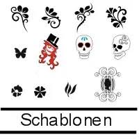 Hier können sie kostenlos ihren individuellen kalender erstellen, herunterladen und ausdrucken. Airbrush Schablonen Fur Nailart Und Nail Design