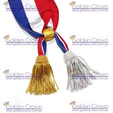 Echarpe De Maire Avec Ecrin Golden Crown