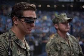 Lt. j.g. Drew Geiger, assigned to Explosive Ordnance Disposal Group 2, uses  a bomb disposal robot