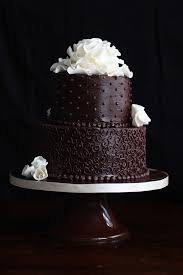 Two Tier Chocolate Cake Pretty Cake With Recipe Nice Preppper Homesteader Chocolate Cake Decoration Wedding Cake Chocolate Ganache Chocolate Wedding Cake