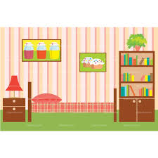 Isometric kindergarten room with playing kids vector. Master Bed Clipart Novocom Top