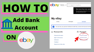 Bank accounts that can be funded with a credit card when you open a new savings or checking account, some banks give you the option of using your credit card for the initial deposit. How To Add Payment Option To Ebay Update Bank Account Credit Card Or Paypal To Ebay Youtube
