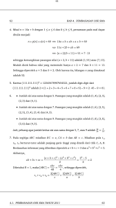Karena jumlah angka pertama dan angka terakhirnya adalah 10, maka pasangan angka pertama dan angka terakhir yang mungkin adalah (1,9). Contoh Soal Olimpiade Matematika