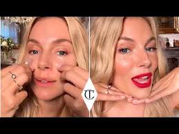 Sienna Miller's Glowing Evening Makeup Look #GRWM