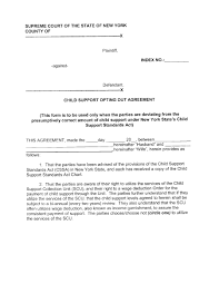 32 Free Child Support Agreement Templates Pdf Ms Word