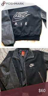 Vintage Nike Air Leather Jacket Nike Air Jacket Jackets Vintage Nike
