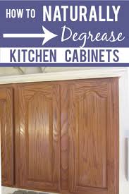 Degrease Kitchen Cabinets With An All Natural Homemade Cleaner Clean Kitchen Cabinets Kitchen Caninets Diy Kitchen Cabinets