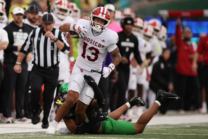 Elijah Sarratt and Omar Cooper Jr. headline receiving corps that has No. 2 Indiana soaring – Chicago Tribune