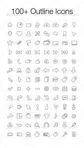 Maybe you would like to learn more about one of these? 100 Outline Icons App Icon Design Outline Iphone App Icons