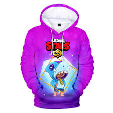 I think this fits here? New Brawl Stars Shark Leon Hoodie Nfgoods