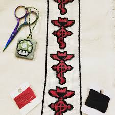 Collection by irma martinez • last updated 3 weeks ago. Fo Fma Cross Stitch On A Towel Now To Turn This Free Hand Into A Pattern Crossstitch