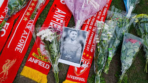 Liverpool soccer stars join family in Portugal for Diogo Jota's funeral