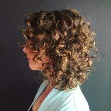 Medium Curly Brown Hairstyle Bob Haircut Curly Curly Hair Styles Naturally Bob Hairstyles