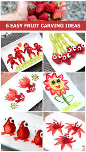 6 Easy Fruit Carving Ideas Fruit Carving Fruit Decorations Fruit