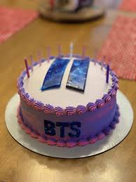The south korean boy band bts has an interesting approach to branding. Bts Birthday Cake Bts Cake Bts Birthdays Army Birthday Cakes