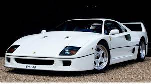 Ferrari F40 White Dress White Ferrari Ferrari F40 Ferrari