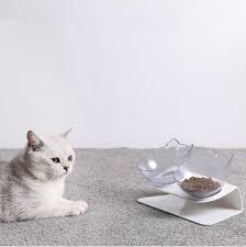 My cat hasn't thrown up in a couple of our purrbowls™ are tilted and elevated so your cat can eat in the most ergonomic feeding position 1. Orthopedic Cat Bowl Slow Feeder 2 In 1 Anti Vomiting Cat Lover Bay