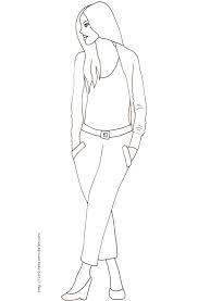 Des dessins uniques et originaux. Dessin Top Model A Habiller