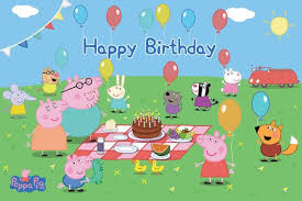 Peppa Pig Peppa Pig Happy Birthday Peppa Pig Birthday Party Peppa Pig Birthday