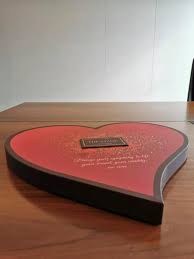 Heart shaped box so to oblige my little. Giant Heart Shaped Box Product The Stage