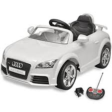 Vidaxl Voiture Electrique Enfant Auto Telecommande Vehicule Electro Jouet Bebe Voiture Electrique Enfant Audi Tt Voiture Enfant