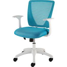 Get Free Shipping On Your Qualifying Orders Of Staples Vexa Mesh Chair White Teal Comfy Office Chair Teal Office Decor Home Office Chairs