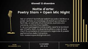 Notte d'arte: aperte le candidature per esibirsi sul palco del Blum di  Napoli - Napolitan.it