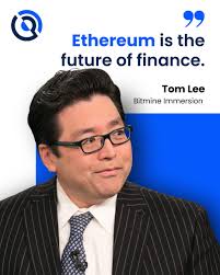 Tom Lee says “Ethereum is the future of finance.” Follow  @cryptopolitan.official for facts, not noise. Subscribe to our free daily  newsletter