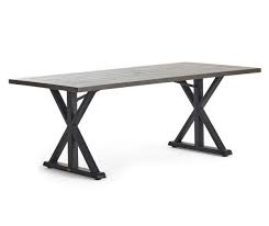 Broyhill X Frame Patio Dining Table Big Lots In 2020 Steel Dining Table Patio Dining Table Patio Dining