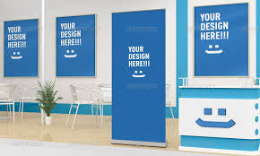 Exhibition Stand Design Mockup Mockup Design Exhibition Stand Design Stand Design