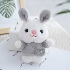 Quà tặng móc khóa hình chú Thỏ dễ thương nhiều màu sắc xinh xắn