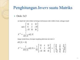 Caranya mudah, yaitu… diagonal utama sebagai sumbu putar. Review Review Aljabar Linear Matrix Operations Transpose Ppt Download